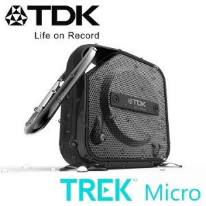 第7名：TDK TREK Micro A12 防水防塵隨身藍芽喇叭