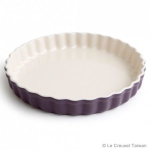 2. Le Creuset 琺瑯陶瓷圓形焗烤盤／直徑28cm×高4.5cm・2.1L