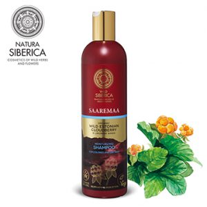 5. NATURA SIBERICA 薩拉馬雲莓保濕護色洗髮精 400ml
