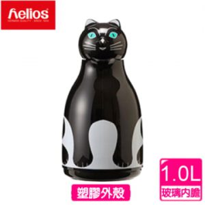 8. helios 海利歐斯動物造型保溫壺（黑貓）／1.0L
