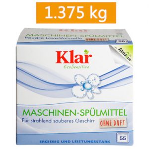 9. 德國Klar 環保洗碗粉（1.375kg）