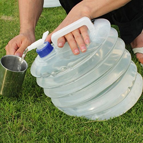 軟式茶桶：可折疊收納、攜帶方便，適合盛裝料理用水或洗手水