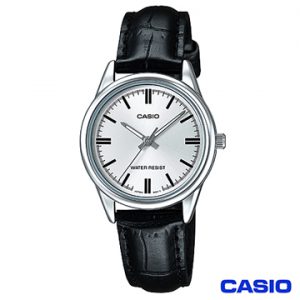 5. CASIO 皮帶女錶 LTP-V005L-7A