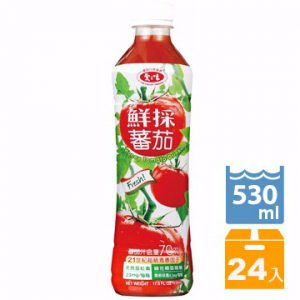 10. 愛之味 鮮採蕃茄汁SFN升級配方530ml(24入)