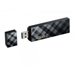 1. ASUS華碩 USB 3.0 雙頻無線網卡 USB-AC55／1300Mbps