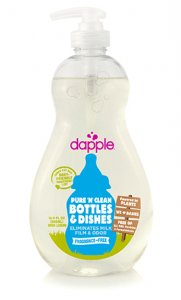 3. Dapple 天然奶瓶及餐具清潔劑（無香精）／500mL