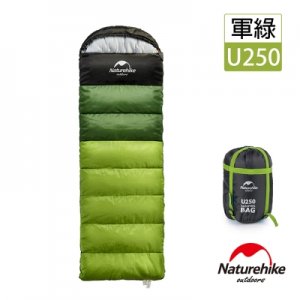 6. Naturehike 升級版 U250全開式戶外保暖睡袋