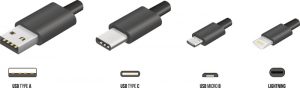 確認 USB 連接埠的類型