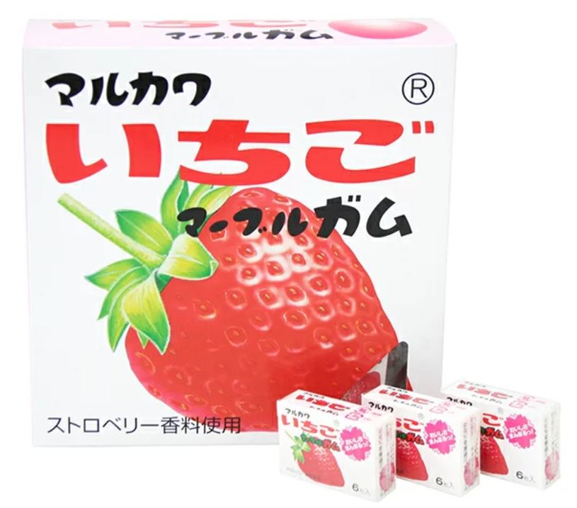 10. 日本 丸川泡泡糖 草莓口味／259g