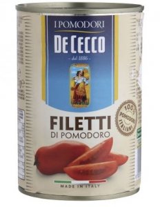 6. 義大利 DE CECCO 切片番茄罐／400g