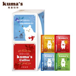4. kuma's熊愛 綜合掛耳式咖啡／30包