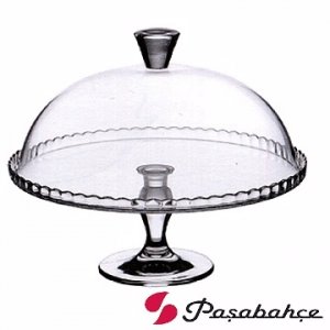 9. 土耳其 Pasabahce 高腳玻璃蛋糕盤／32.5cm