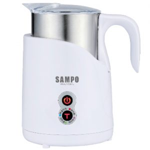 5. SAMPO 冷熱兩用 不鏽鋼磁吸式奶泡機 HN-L17051L