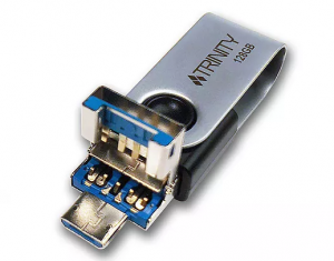 4. PATRiOT博帝 TRINITY 三合一隨身碟／Micro USB·USB Type-C