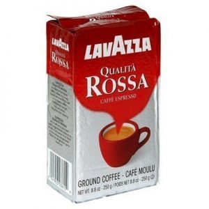 3. 義大利 LAVAZZA ROSSA 義式咖啡粉／250g