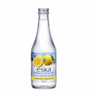 1. 加拿大 eska愛斯卡 檸檬氣泡冰川水／750mL×12入