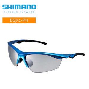 7. SHIMANO 運動太陽眼鏡 EQX2-PH（藍／黑）