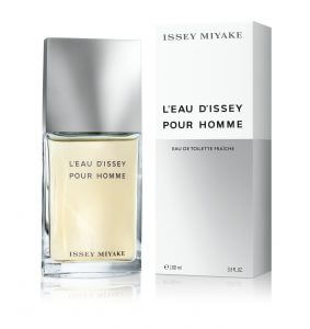 3. ISSEY MIYAKE三宅一生 L'EAU D'ISSEY POUR HOMME 一生之水男性淡香水／125mL
