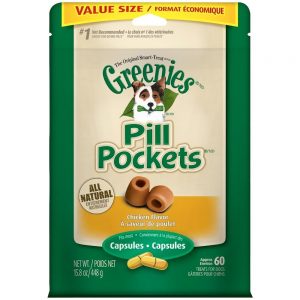3. Greenies Pill Pockets 健綠 犬用餵藥零食 雞肉／60顆