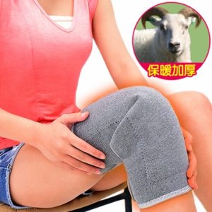 9. 羊毛保暖膝蓋防護