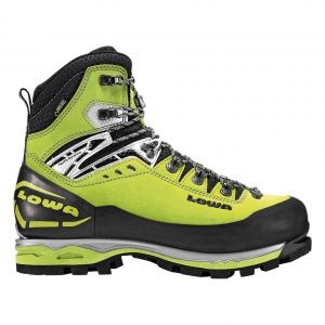 2. LOWA Mountain Expert GTX Evo 冰攀麂皮登山靴／男款．有冰爪卡槽．單隻重量880g（27cm）